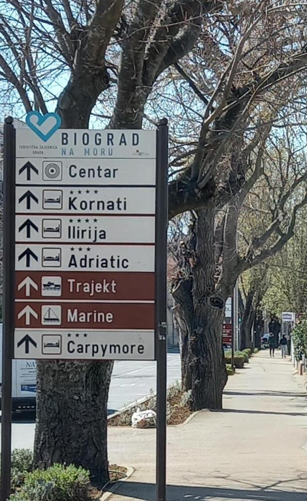 Apartman Silva Biograd Na Moru Εξωτερικό φωτογραφία